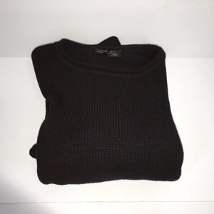 DKNY Vintage Long Sleeve Shirt (Black, size Large)